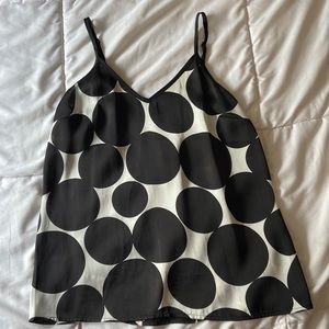 Polka dot Express top